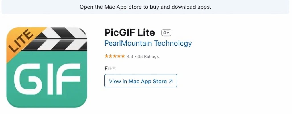 PicGIF Lite をインストールします。