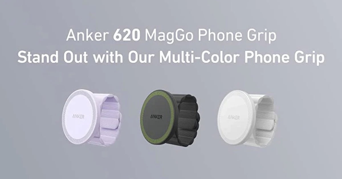 Anker 620 MagGo Phone Grip：MagSafe対応iPhoneシリーズ専用マグネット式スマホバンド